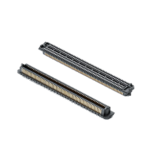 HB10X系列0.635mm間距高速連接器 可堆疊 BGA技術(shù)